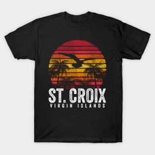 St Croix Beach Island Wo T-Shirt
